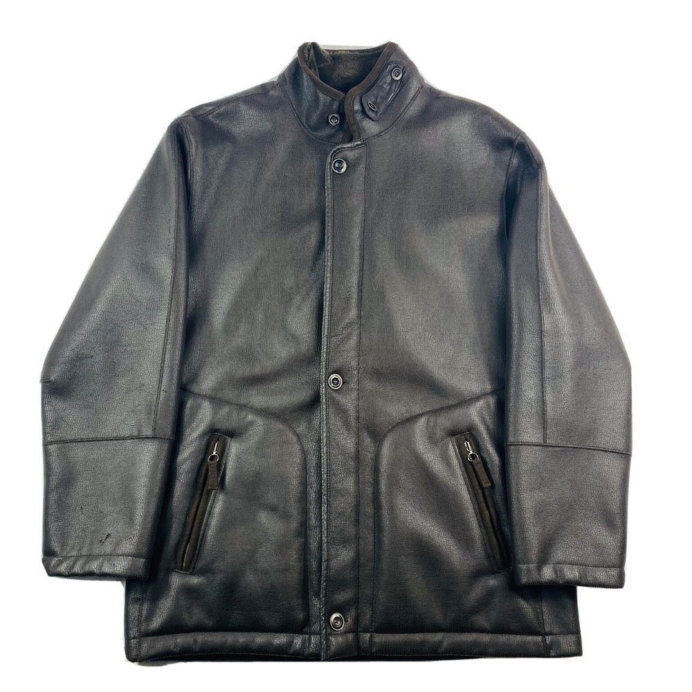Schneiders Salzourg Barry Jacket Thick Heavy Brown Full Zip Lined Jacket Size 42